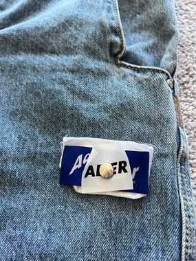 Ader Error authentic jeans unisex blue colour
